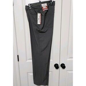 Grand Slam Performance Mens Golf Pants Stretch 360 UPF 50 Gray 38X34, New w/Tags
